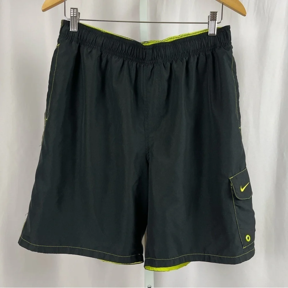 Nike Large Cargo Swimming Trunks Beach Sports Swim Camp Camping Summer Vacation